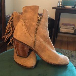 Sam Edelman Fringe Booties